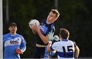 14 October 2018; Tom Lahiff of St. Judes in action against Tomás Quinn of St. Vincents during the Dublin County Senior Club Football Championship semi-final match between St. Jude's and St. Vincent's at Parnell Park, Dublin. Photo by Ray McManus/Sportsfile