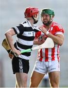 14 October 2018; William Leahy of Imokilly tussles with Eoghan Moloney of Midleton during the Cork County Senior Hurling Championship Final between Imokilly and Midleton at Pairc Ui Chaoimh in Cork. Photo by Ramsey Cardy/Sportsfile