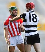 14 October 2018; William Leahy of Imokilly tussles with Eoghan Moloney of Midleton during the Cork County Senior Hurling Championship Final between Imokilly and Midleton at Pairc Ui Chaoimh in Cork. Photo by Ramsey Cardy/Sportsfile