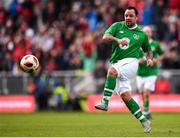 25 September 2018; Andy Reid of Republic of Ireland & Celtic Legends during the Liam Miller Memorial match between Manchester United Legends and Republic of Ireland & Celtic Legends at Páirc Uí Chaoimh in Cork. Photo by Stephen McCarthy/Sportsfile