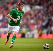 25 September 2018; Damien Duff of Republic of Ireland & Celtic Legends during the Liam Miller Memorial match between Manchester United Legends and Republic of Ireland & Celtic Legends at Páirc Uí Chaoimh in Cork. Photo by Stephen McCarthy/Sportsfile