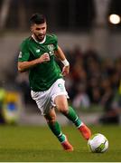 13 October 2018; Shane Long of Republic of Ireland during the UEFA Nations League B group four match between Republic of Ireland and Denmark at the Aviva Stadium in Dublin. Photo by Harry Murphy/Sportsfile