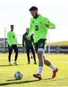 15 October 2018; Matt Doherty during a Republic of Ireland training session at the FAI National Training Centre in Abbotstown, Dublin. Photo by Stephen McCarthy/Sportsfile