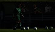 15 October 2018; Republic of Ireland assistant manager Roy Keane during a training session at the FAI National Training Centre in Abbotstown, Dublin. Photo by Stephen McCarthy/Sportsfile