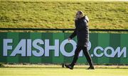 15 October 2018; Republic of Ireland manager Martin O'Neill arrives for training at the FAI National Training Centre in Abbotstown, Dublin. Photo by Stephen McCarthy/Sportsfile