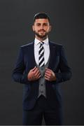 11 October 2018; Republic of Ireland's Shane Long launches the new Autumn Winter Collections from official sponsor Benetti Menswear at the Castleknock Hotel in Dublin. Photo by Stephen McCarthy/Sportsfile