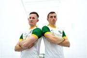 17 October 2018; Bryan Murphy, left, and David McInerney of Ireland during a media event at the GAA Games Development Centre in Abbotstown, Dublin.  Photo by Ramsey Cardy/Sportsfile
