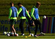 15 October 2018; Callum Robinson during a Republic of Ireland training session at the FAI National Training Centre in Abbotstown, Dublin. Photo by Stephen McCarthy/Sportsfile