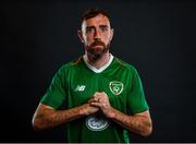 15 October 2018; Richard Keogh of Republic of Ireland poses for a portrait during a squad portrait session at their team hotel in Dublin. Photo by Stephen McCarthy/Sportsfile