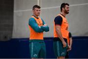 15 October 2018; Peter O'Mahony and Jean Kleyn during Munster Rugby squad training at the University of Limerick in Limerick. Photo by Diarmuid Greene/Sportsfile