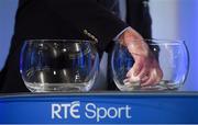 11 October 2018; A general view during The GAA Championship Draw 2019 at RTÉ Studios in Donnybrook, Dublin.   Photo by Piaras Ó Mídheach/Sportsfile