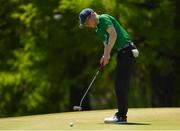 15 October 2018; David Kitt of Team Ireland, from Athenry, Co. Galway, putting on the 7th green during the Mixed Team Cumulative Team Play event in the Hurlingham Golf Cub, on Day 9 of the Youth Olympic Games in Buenos Aires, Argentina. Photo by Eóin Noonan/Sportsfile