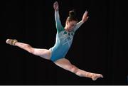 15 October 2018; Emma Slevin of Team Ireland, from Renmore, Co. Galway, in action during the women's balance beam final event on Day 9 of the Youth Olympic Games at Youth Olympic Park in Buenos Aires, Argentina. Photo by Eóin Noonan/Sportsfile