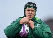 13 October 2018; Joe Maksymiw of Connacht before the European Rugby Challenge Cup Pool 3 Round 1 match between Connacht and Bordeaux Begles at The Sportsground, Galway. Photo by Piaras Ó Mídheach/Sportsfile
