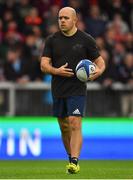 13 October 2018; Munster defence coach JP Ferreira during the Heineken Champions Cup Round Pool 2 Round 1 match between Exeter and Munster at Sandy Park in Exeter, England. Photo by Brendan Moran/Sportsfile