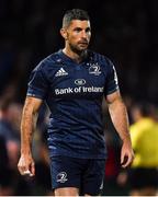 12 October 2018; Rob Kearney of Leinster during the Heineken Champions Cup Pool 1 Round 1 match between Leinster and Wasps at the RDS Arena in Dublin. Photo by Brendan Moran/Sportsfile