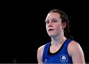 16 October 2018; Dearbhla Rooney of Team Ireland, from Manorhamilton, Leitrim, after losing to Panpatchara Somnuek of Thailand during the women's flyweight, semi-final, event in the Youth Olympic Park on Day 10 of the Youth Olympic Games in Buenos Aires, Argentina.
