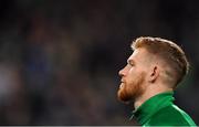 16 October 2018; James McClean of Republic of Ireland prior to the UEFA Nations League B group four match between Republic of Ireland and Wales at the Aviva Stadium in Dublin. Photo by Brendan Moran/Sportsfile