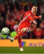 16 October 2018; Harry Wilson of Wales during the UEFA Nations League B group four match between Republic of Ireland and Wales at the Aviva Stadium in Dublin. Photo by Brendan Moran/Sportsfile