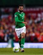 16 October 2018; Cyrus Christie of Republic of Ireland during the UEFA Nations League B group four match between Republic of Ireland and Wales at the Aviva Stadium in Dublin. Photo by Harry Murphy/Sportsfile