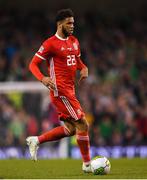 16 October 2018; Tyler Roberts of Wales during the UEFA Nations League B group four match between Republic of Ireland and Wales at the Aviva Stadium in Dublin. Photo by Harry Murphy/Sportsfile