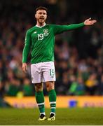 16 October 2018; Scott Hogan of Republic of Ireland during the UEFA Nations League B group four match between Republic of Ireland and Wales at the Aviva Stadium in Dublin. Photo by Harry Murphy/Sportsfile