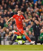 16 October 2018; Tom Lawrence of Wales during the UEFA Nations League B group four match between Republic of Ireland and Wales at the Aviva Stadium in Dublin. Photo by Harry Murphy/Sportsfile