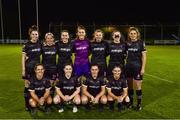 17 October 2018; The Wexford Youths team before the Continental Tyres FAI Women's Cup Semi-Final match between Wexford Youths and UCD Waves at Ferrycarrig Park, in Wexford. Photo by Matt Browne/Sportsfile