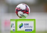 27 July 2018; A general view of a football before the SSE Airtricity League Premier Division match between Bray Wanderers and Cork City at the Carlisle Grounds in Bray, Co Wicklow. Photo by Piaras Ó Mídheach/Sportsfile