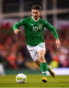 16 October 2018; Sean Maguire of Republic of Ireland during the UEFA Nations League B group four match between Republic of Ireland and Wales at the Aviva Stadium in Dublin. Photo by Stephen McCarthy/Sportsfile