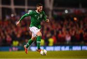 16 October 2018; Matt Doherty of Republic of Ireland during the UEFA Nations League B group four match between Republic of Ireland and Wales at the Aviva Stadium in Dublin. Photo by Stephen McCarthy/Sportsfile