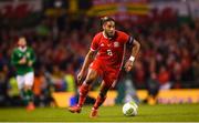 16 October 2018; Ashley Williams of Wales during the UEFA Nations League B group four match between Republic of Ireland and Wales at the Aviva Stadium in Dublin. Photo by Stephen McCarthy/Sportsfile
