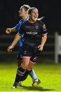 17 October 2018; Katrina Parrock of Wexford Youths celebrates after scoring a goal against UCD Waves during the Continental Tyres FAI Women's Cup Semi-Final match between Wexford Youths and UCD Waves at Ferrycarrig Park, in Wexford. Photo by Matt Browne/Sportsfile