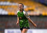 17 October 2018; Niamh Farrelly of Peamount United celebrates following the Continental Tyres FAI Women's Cup Semi-Final match between Shelbourne and Peamount United at Tolka Park, Dublin. Photo by Harry Murphy/Sportsfile