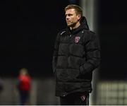 17 October 2018; Wexford Youths WFC manager Tom Elmes during the Continental Tyres FAI Women's Cup Semi-Final match between Wexford Youths and UCD Waves at Ferrycarrig Park, in Wexford. Photo by Matt Browne/Sportsfile