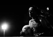 17 October 2018; (EDITOR'S NOTE; Image has been converted to Black & White) Aine O'Gorman of Peamount United during the Continental Tyres FAI Women's Cup Semi-Final match between Shelbourne and Peamount United at Tolka Park, Dublin. Photo by Harry Murphy/Sportsfile