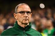16 October 2018; Republic of Ireland manager Martin O'Neill during the UEFA Nations League B group four match between Republic of Ireland and Wales at the Aviva Stadium in Dublin. Photo by Stephen McCarthy/Sportsfile