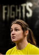 17 October 2018; Katie Taylor during a public workout at Everybody Fights Gym ahead of her WBA & IBF World Lightweight title defense, against Cindy Serrano, on Saturday night at the TD Garden in Boston, Massachusetts, USA. Photo by Stephen McCarthy/Sportsfile