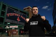 18 October 2018; Niall Kennedy poses for a portrait following a press conference at Fenway Park ahead of his heavyweight bout, against Brendan Barrett, on Saturday night, against Brendan Barrett, at the TD Garden in Boston, Massachusetts, USA. Photo by Stephen McCarthy/Sportsfile