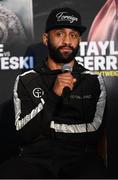 18 October 2018; Kid Galahad during a press conference at Fenway Park ahead of his featherweight bout on Saturday night at the TD Garden in Boston, Massachusetts, USA. Photo by Stephen McCarthy/Sportsfile
