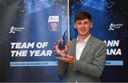 19 October 2018; Tipperary’s Ger Browne was named the Bord Gáis Energy GAA Player of the Year at the annual Team of the Year Awards held at Dublin’s City Hall tonight. The Knockavilla-Donaskeigh Kickhams man impressed all summer at midfield for the Premier County and played a crucial role in their All-Ireland victory over Cork in August. Browne joins an illustrious list of previous Bord Gáis Energy Player of the Year awards winners which includes Limerick’s Aaron Gillane (2017), Waterford’s Stephen Bennett (2016) and Limerick’s Richie English (2015). Photo by Piaras Ó Mídheach/Sportsfile