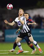 19 October 2018; Chris Shields of Dundalk in action against Mikey Drennan of Sligo Rovers during the SSE Airtricity League Premier Division match between Dundalk and Sligo Rovers at Oriel Park in Dundalk, Louth. Photo by Seb Daly/Sportsfile