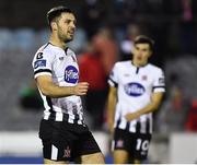 19 October 2018; Patrick Hoban of Dundalk celebrates after scoring his side's fifth goal during the SSE Airtricity League Premier Division match between Dundalk and Sligo Rovers at Oriel Park in Dundalk, Louth. Photo by Seb Daly/Sportsfile