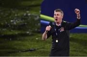 19 October 2018; Dundalk manager Stephen Kenny following the SSE Airtricity League Premier Division match between Dundalk and Sligo Rovers at Oriel Park in Dundalk, Louth. Photo by David Fitzgerald/Sportsfile