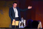 19 October 2018; Micheál Ó Domhnaill, Team of the Year Judge and Presenter, at the Bord Gáis Energy GAA Hurling U-21 Team of the Year Awards at City Hall in Dublin. Photo by Piaras Ó Mídheach/Sportsfile