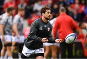20 October 2018; Danny Cipriani of Gloucester warms up prior to the Heineken Champions Cup Pool 2 Round 2 match between Munster and Gloucester at Thomond Park in Limerick. Photo by Sam Barnes/Sportsfile
