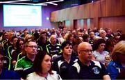 20 October 2018; Attendees during the GAA National Healthy Club Conference at Croke Park Stadium, in Dublin. Photo by David Fitzgerald/Sportsfile