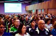 20 October 2018; Attendees during the GAA National Healthy Club Conference at Croke Park Stadium, in Dublin. Photo by David Fitzgerald/Sportsfile