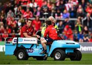 20 October 2018; Tommy O’Donnell of Munster leaves the field after picking up an injury during the Heineken Champions Cup Pool 2 Round 2 match between Munster and Gloucester at Thomond Park in Limerick. Photo by Sam Barnes/Sportsfile