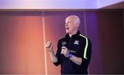 20 October 2018; Charles Harrison, National Cúl Camp Co-Ordinator, presenting the 'Games For All' workshop during the GAA National Healthy Club Conference at Croke Park Stadium, in Dublin. Photo by David Fitzgerald/Sportsfile